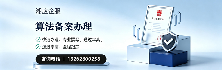 绍兴算法备案申报服务