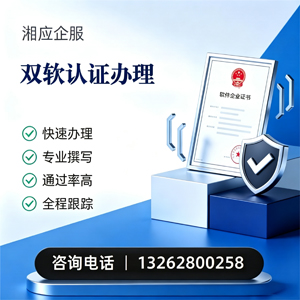 绍兴双软认证申报服务