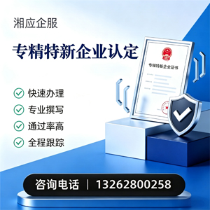 绍兴专精特新企业申报服务