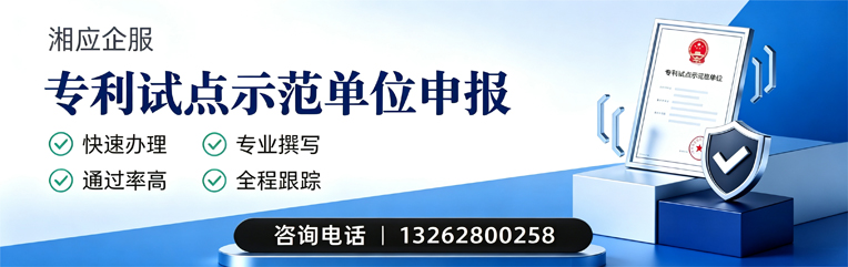 绍兴专利试点示范单位申报服务