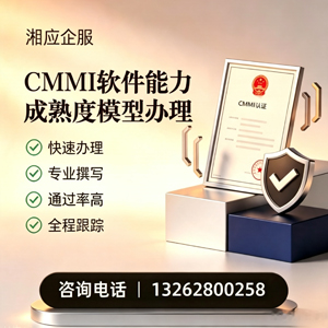 绍兴CMMI软件能力成熟度模型认证服务