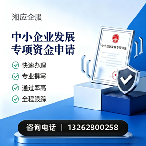 绍兴中小企业发展专项资金申报服务